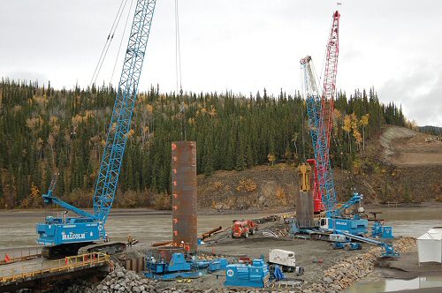 Alaska Bridge Project: Malcolm Drilling