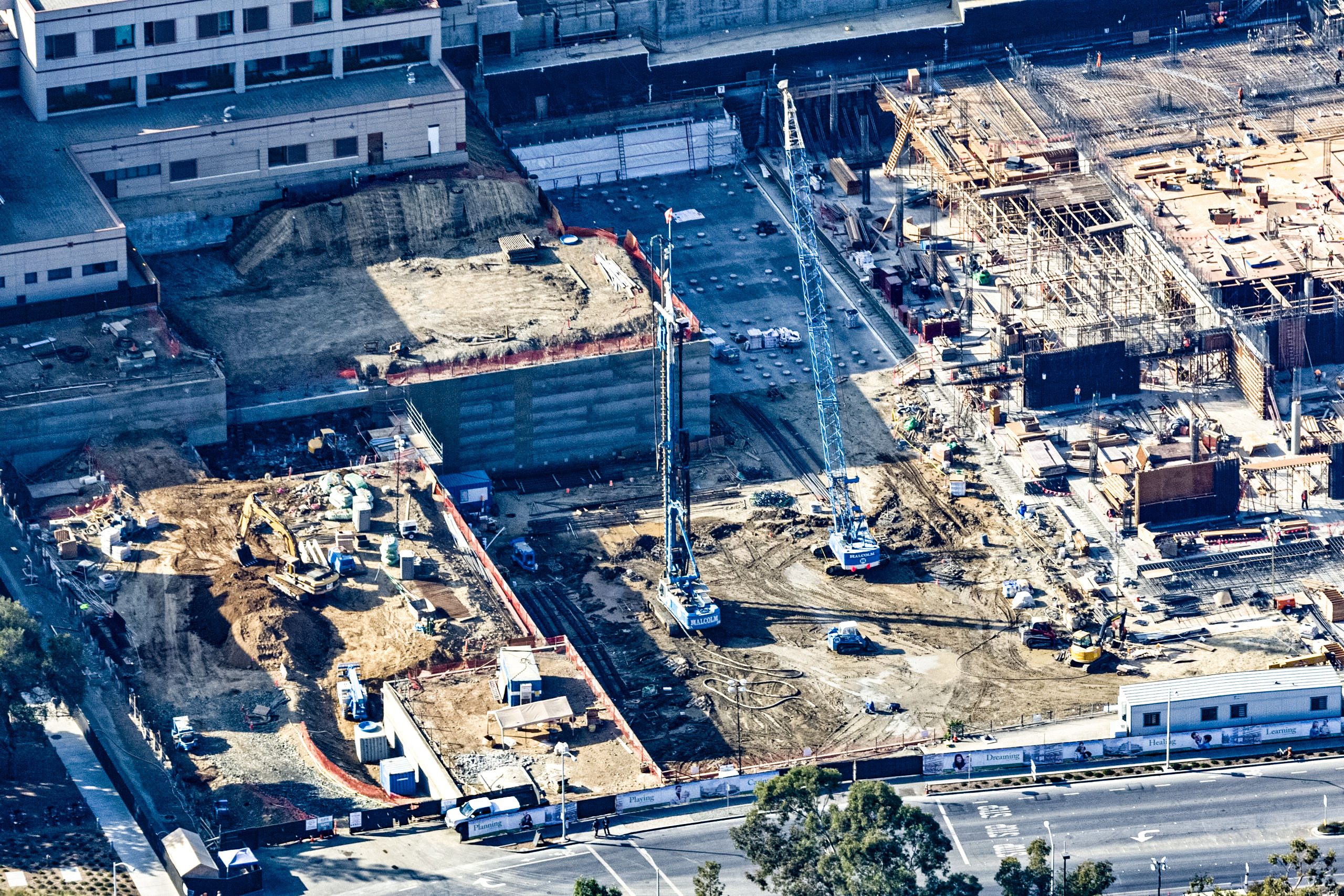 Malcolm's Utility Tunnel Foundations for Stanford Project