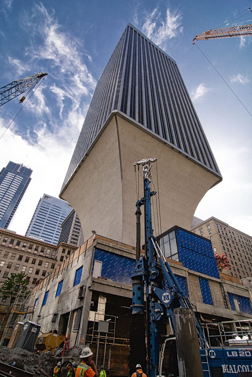 Rainier Square Tower: Seattle's Iconic Soldier Pile Wall Project