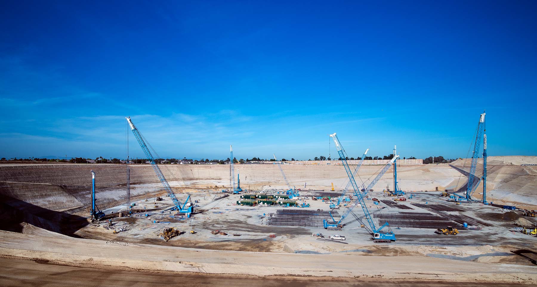 SoFi Stadium Construction: Optimizing with CFA Mega Piles