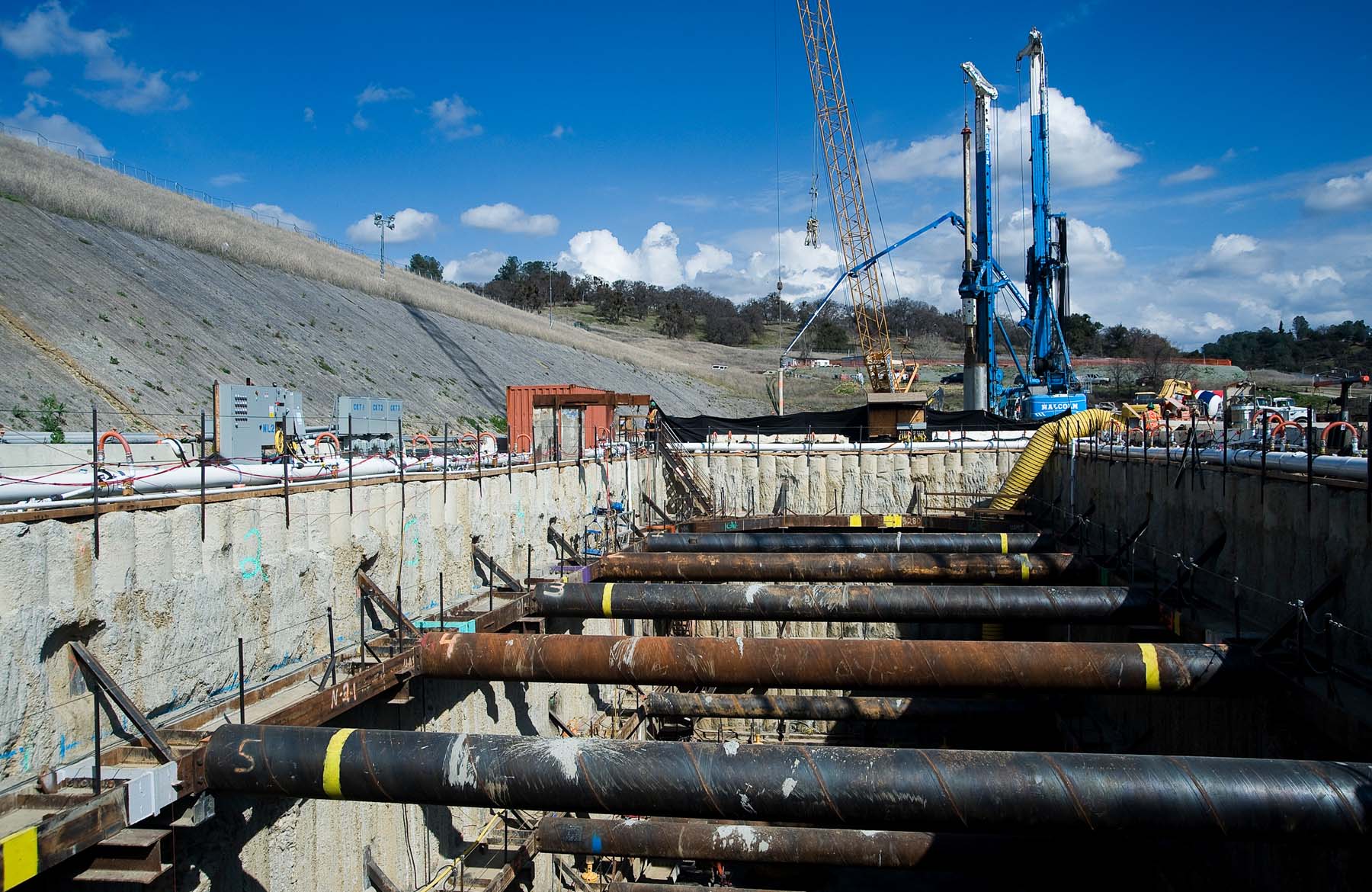 Earthquake Resilience: Malcolm's Secant Pile Expertise in Folsom Lake Dam