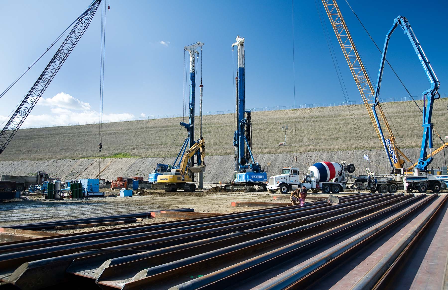 Secant Piles and Cut-Off Walls: Malcolm's Folsom Lake Dam Seismic Solution