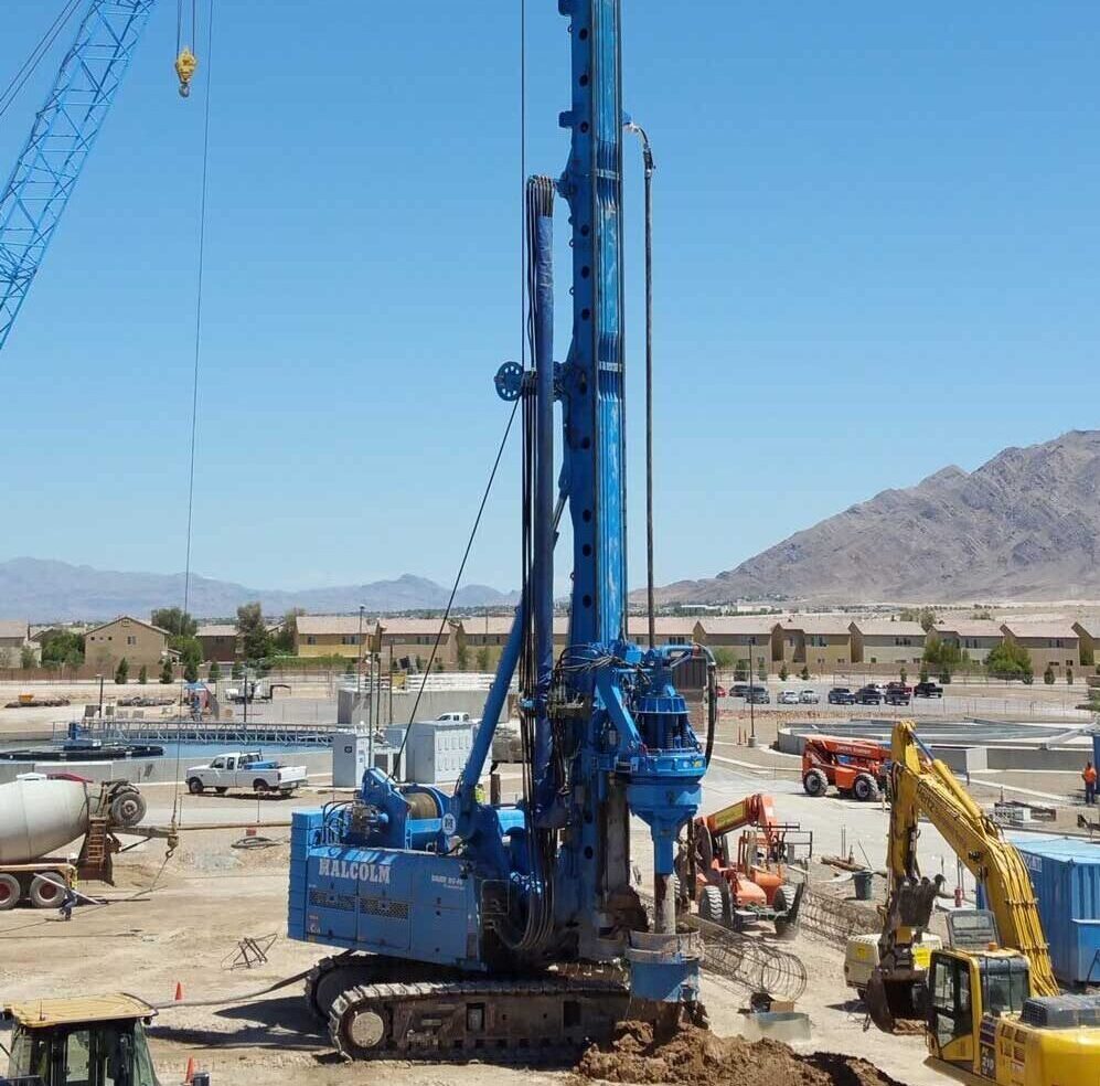 Innovate and Elevate: Malcolm Drilling's Deep Foundations at CCWRD Project