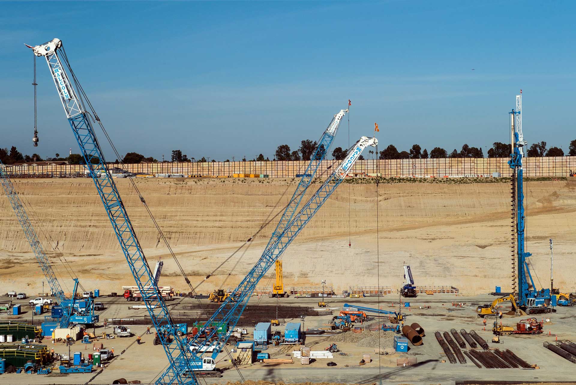 CFA Piles: Key to SoFi Stadium Construction