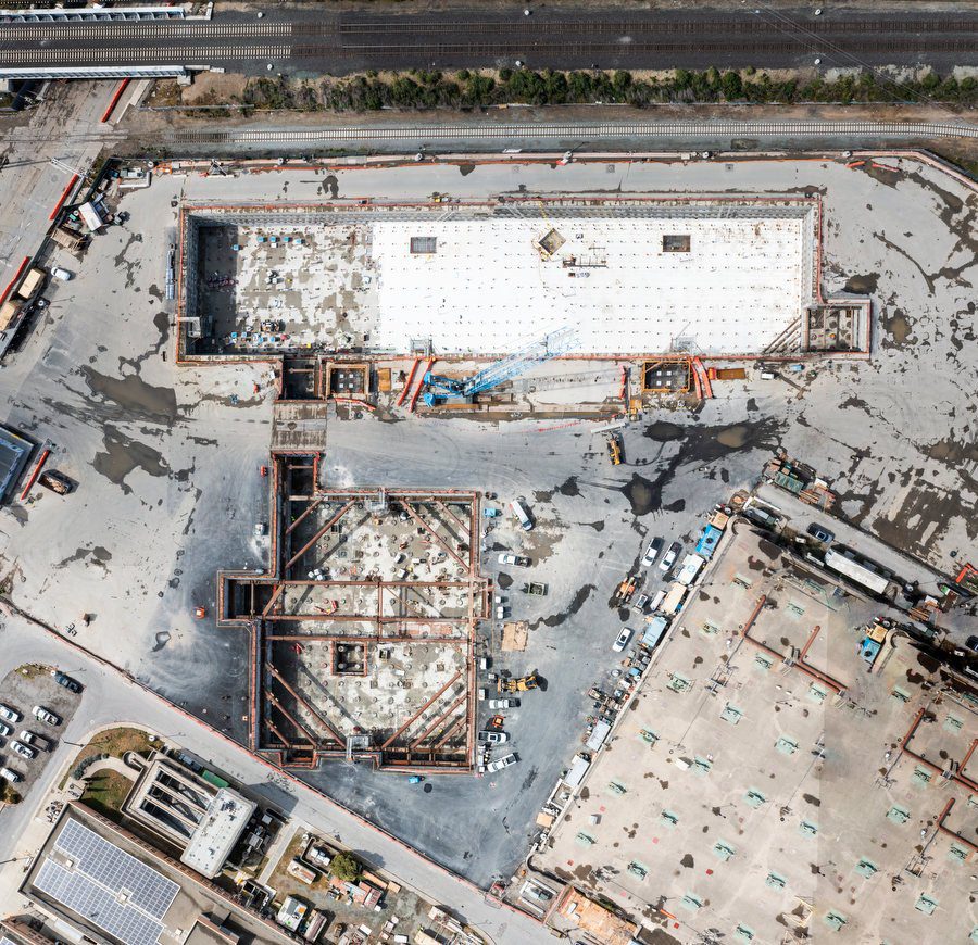 aerial view of SFPUC Biosoilds Digester