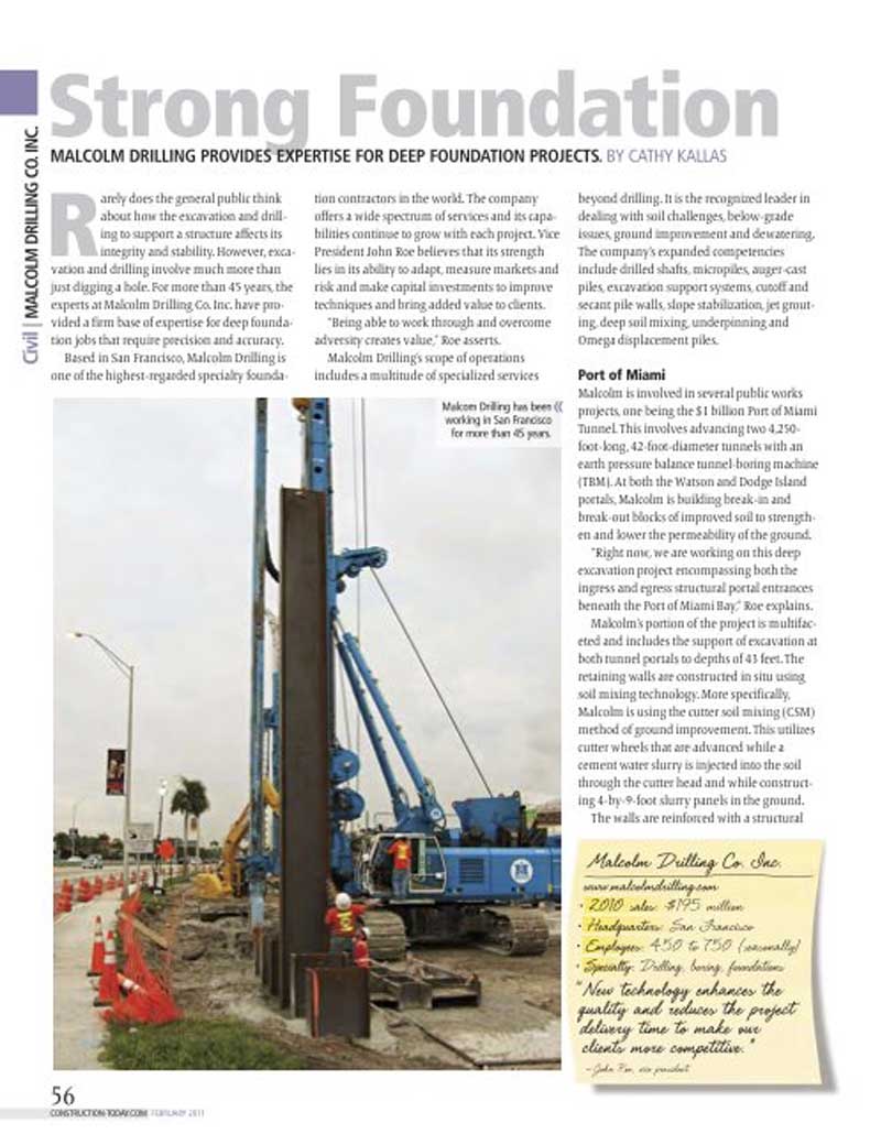 Construction Today cover