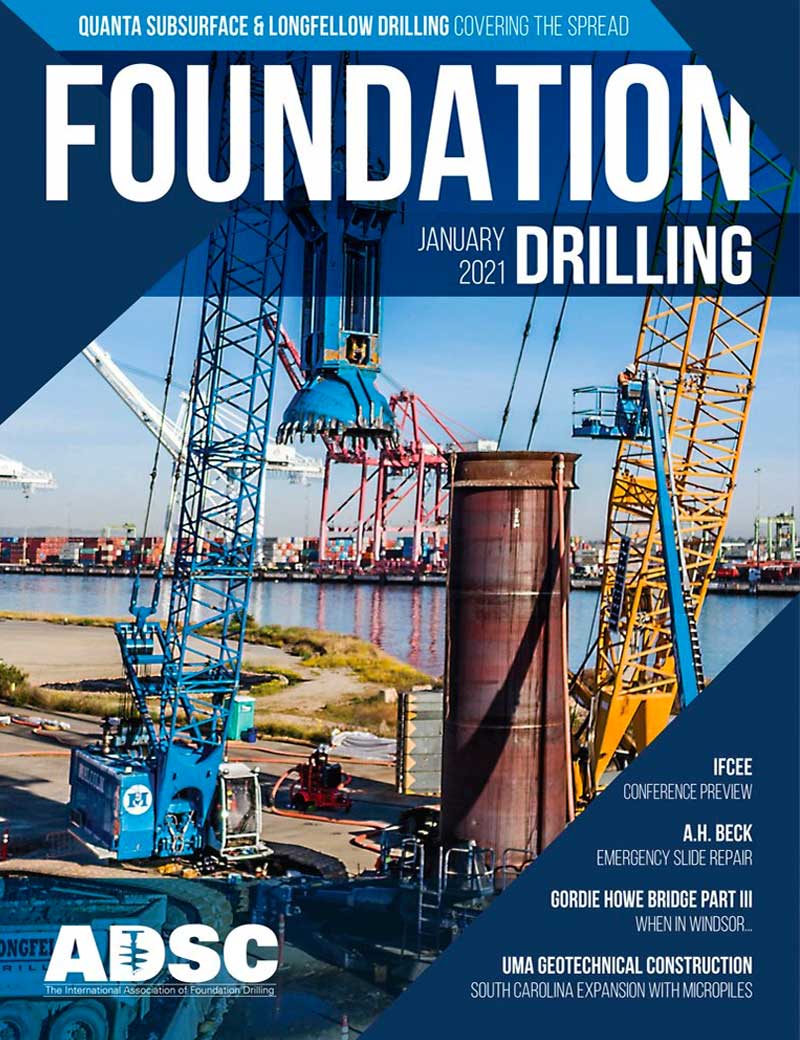 Foundation Drilling cover