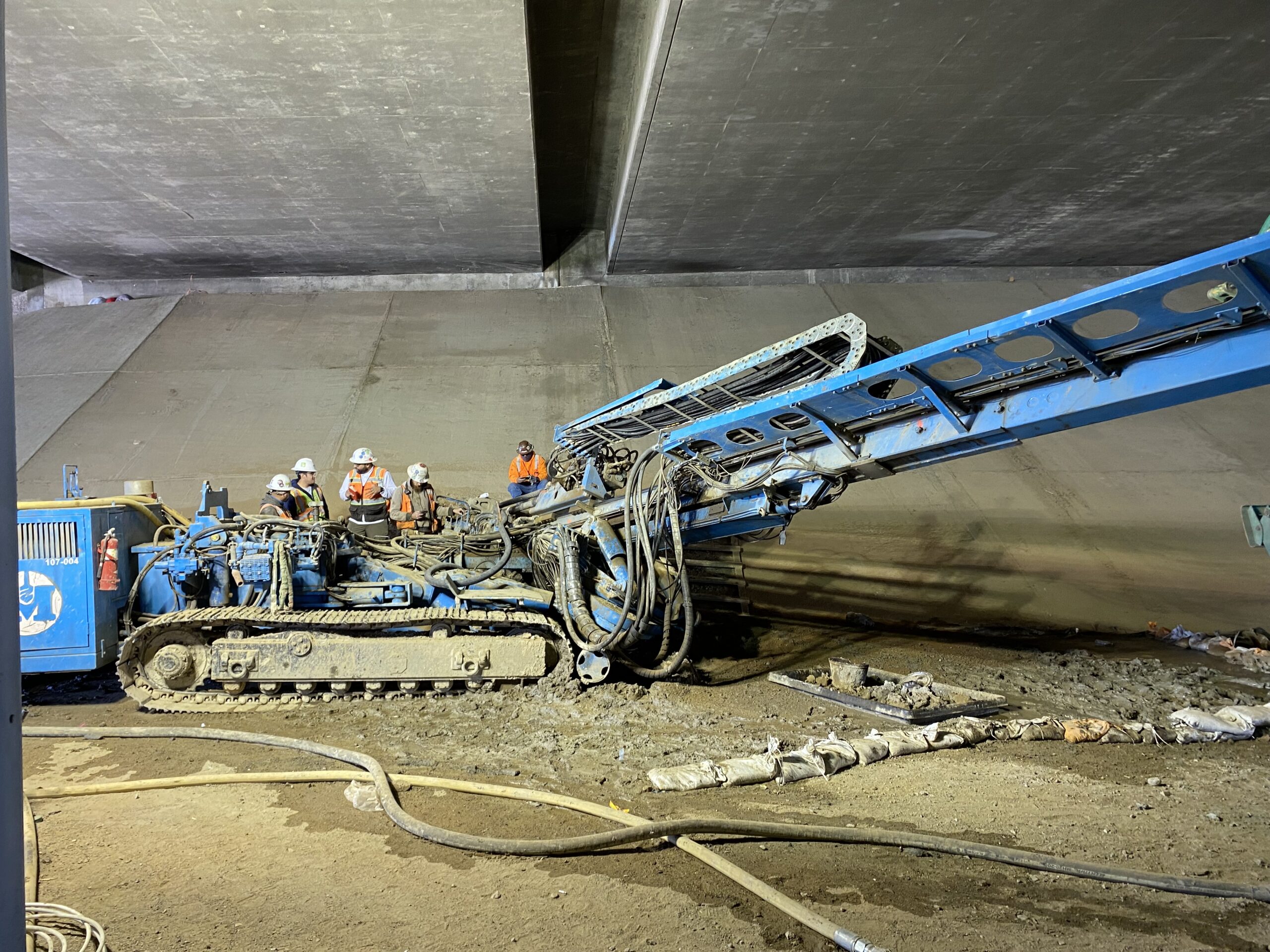 Precision Grouting with Malcolm Equipment